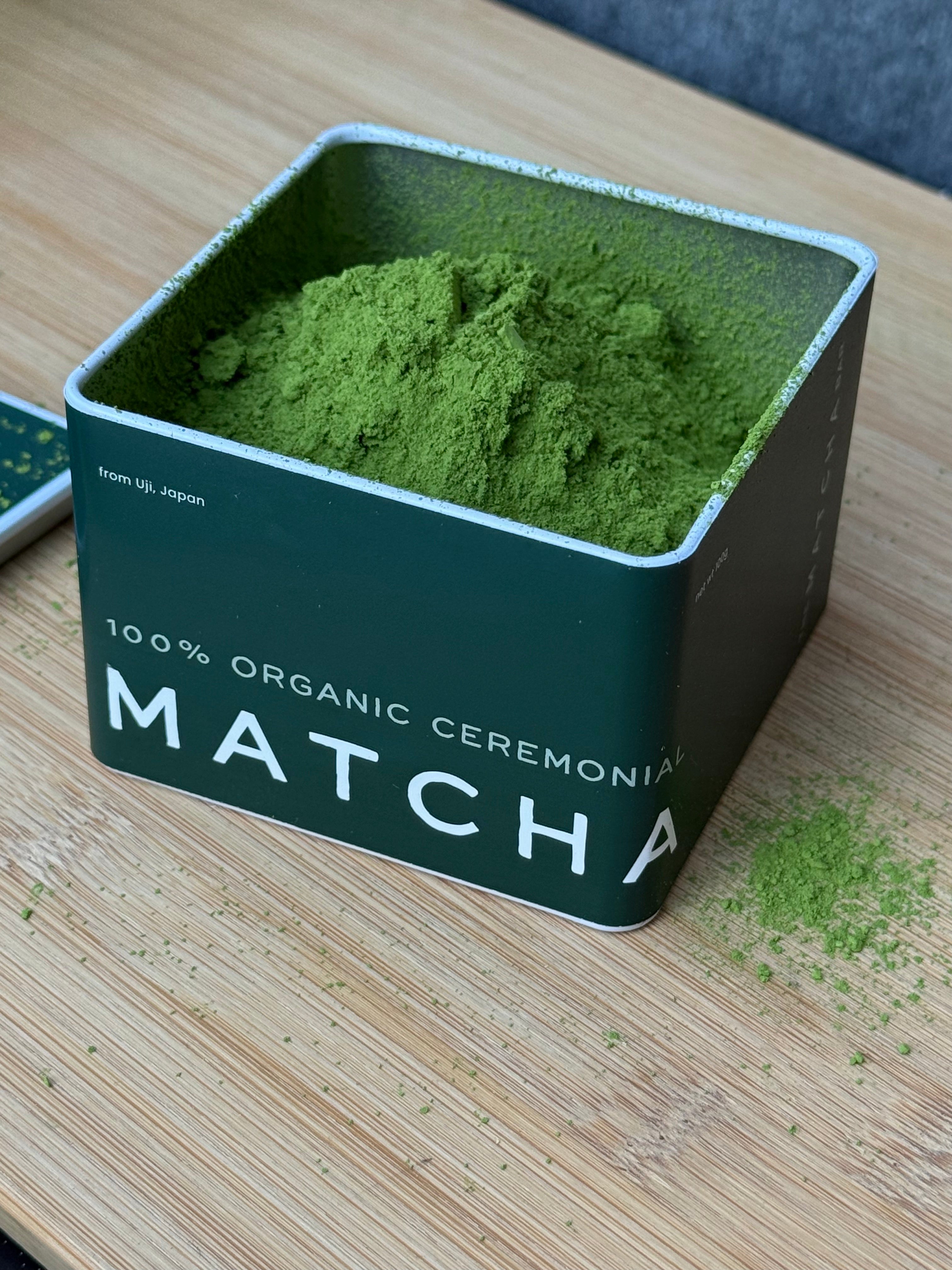 100g Organic Ceremonial Grade Matcha Tin
