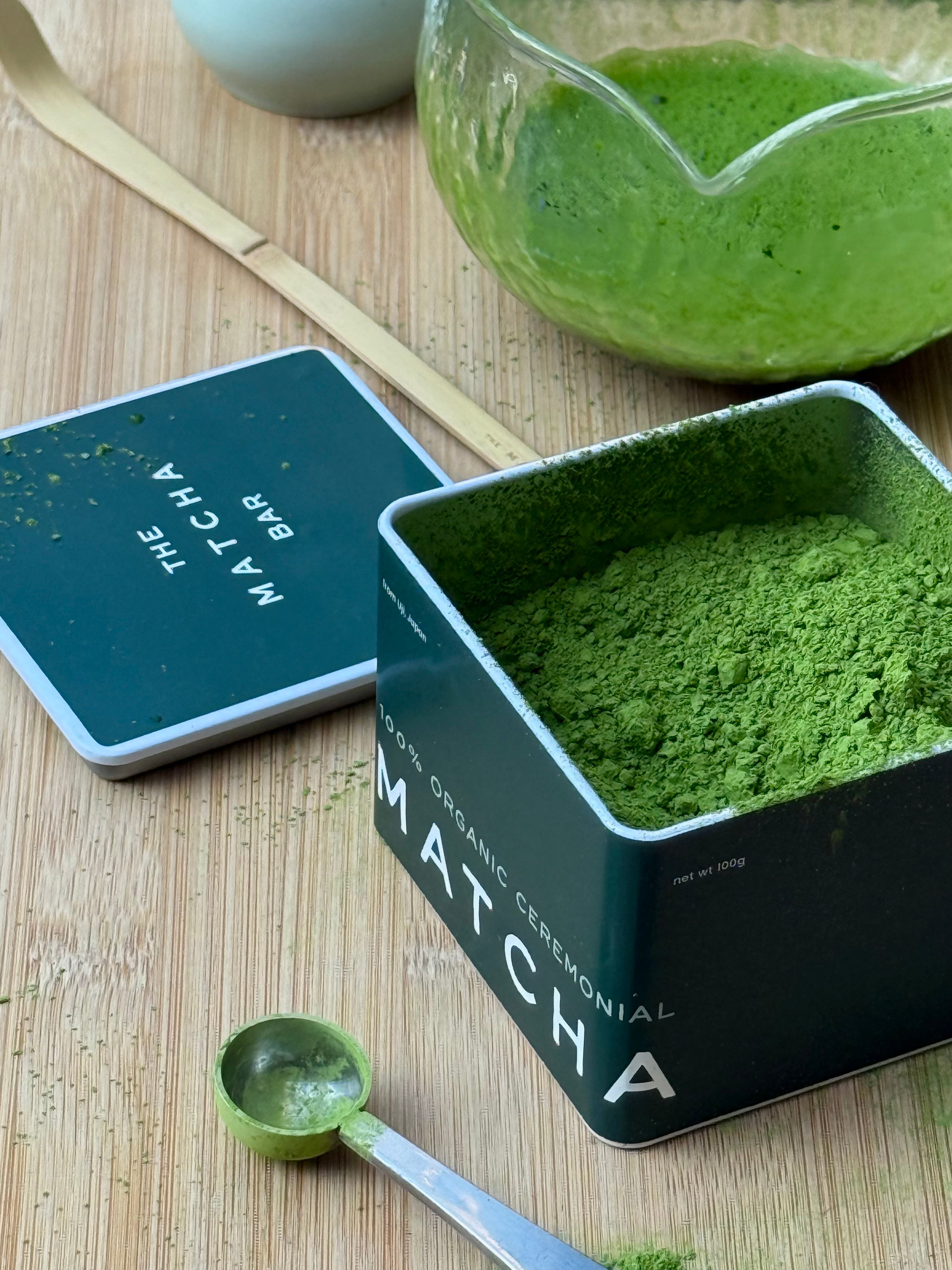 100g Organic Ceremonial Grade Matcha Tin