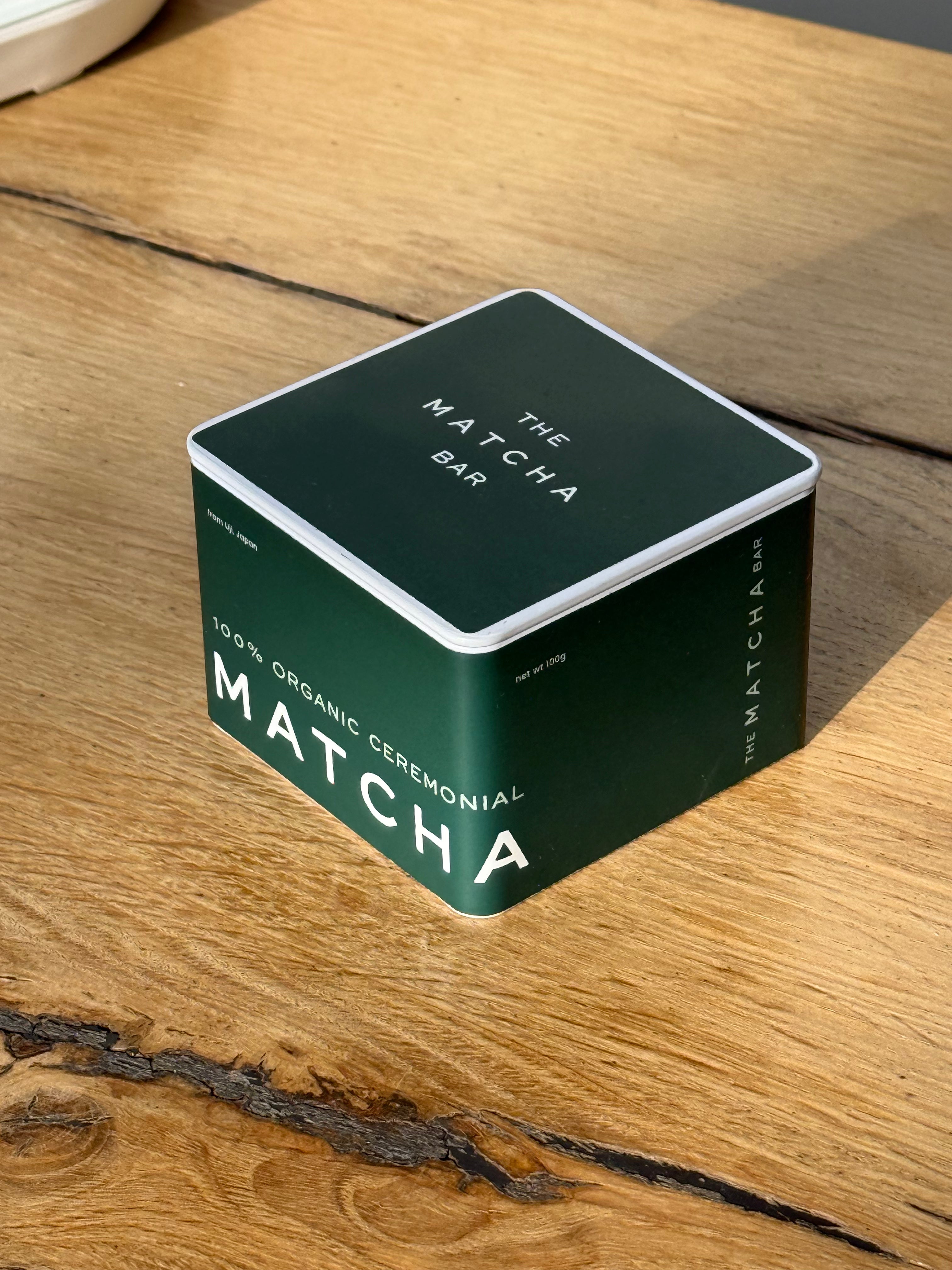 100g Organic Ceremonial Grade Matcha Tin